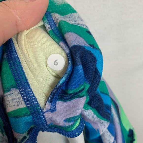 Lululemon size 6 wunder under hi rise seven wonders multi full length leggings - Picture 2 of 7